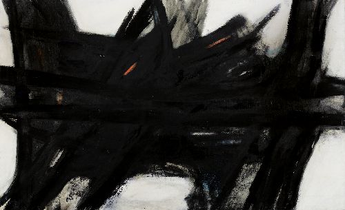 Wege im Raum | 1959, Öl auf Leinwand, 113 x 182 cm